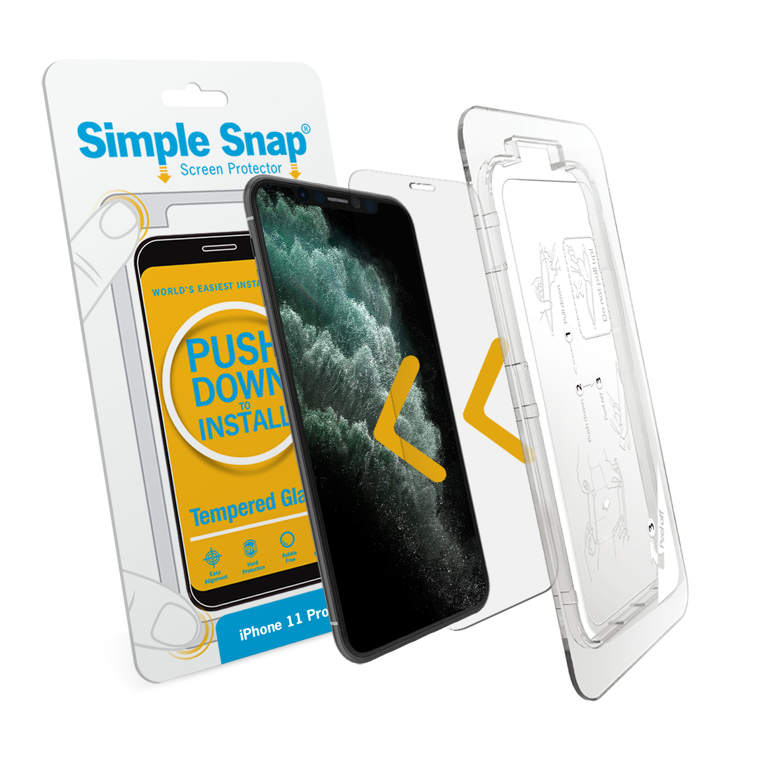 iPhone 15 Pro Screen Protector Snap Fit (2P) - Caseology.com
